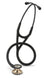 Littmann Cardiology IV Stethoscope, CHAMPAGNE EDITION (Champagne-Finish Chestpiece, Black Tube), 6179