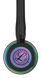 Littmann Cardiology IV Stethoscope, RAINBOW EDITION (Rainbow-Finish Chestpiece, Black Tube), 6165