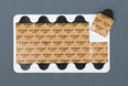 Kendall Q-Trace Tab Electrodes Gold 5500 for Resting ECGx500