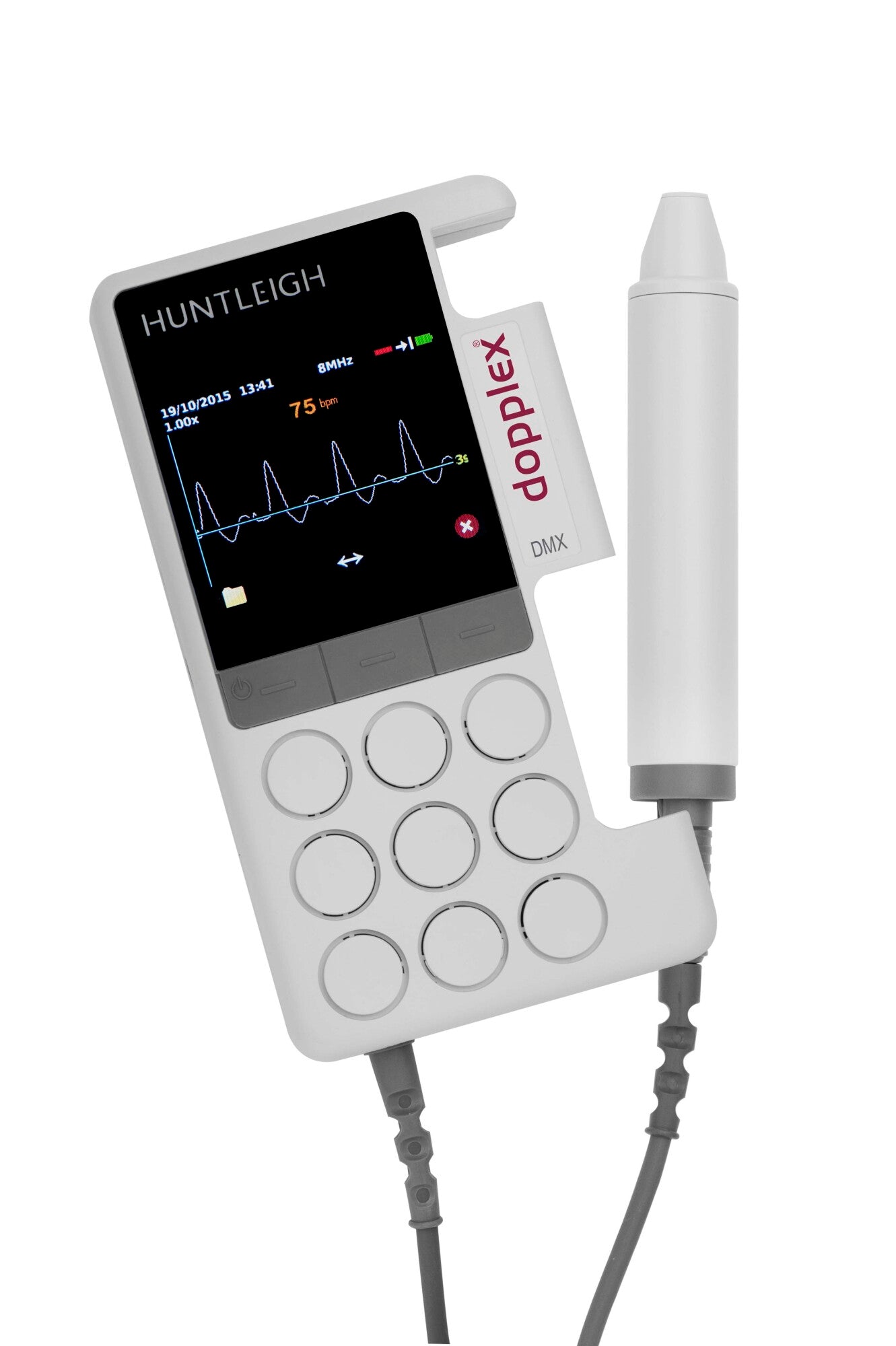 DMX Digital Doppler with Batteries excl Probe – K-Med