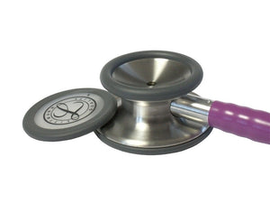 Littmann Classic III stethoscope with lavender tube and stainless steel chestpiece