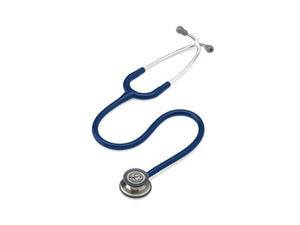 Littmann Classic III stethoscope with navy blue tube and stainless steel chestpiece